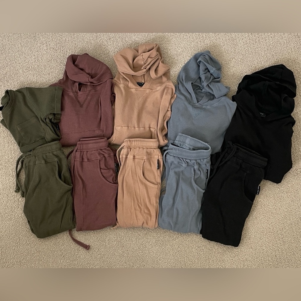 Lot of Remi + Rae Ribbed Bamboo Sets